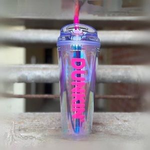 Dunkin’ holographic tumbler